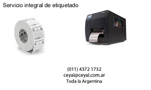Servicio integral de etiquetado