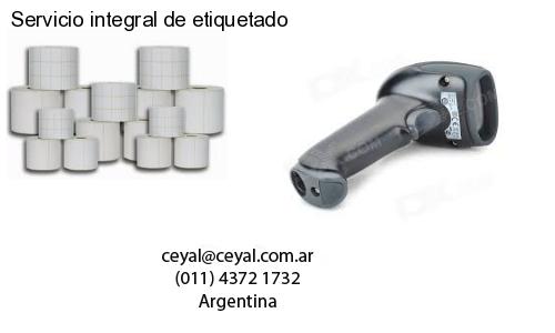 Servicio integral de etiquetado