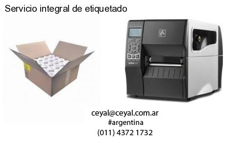 Servicio integral de etiquetado