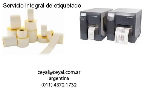 Servicio integral de etiquetado