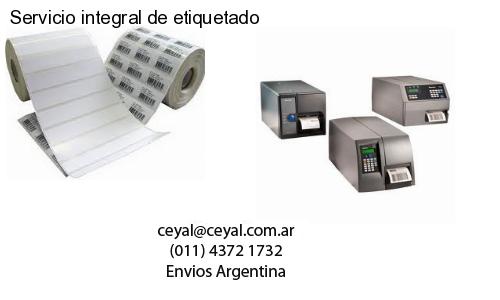 Servicio integral de etiquetado