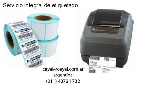 Servicio integral de etiquetado