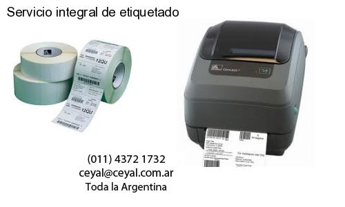 Servicio integral de etiquetado