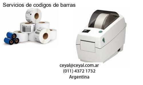 Servicios de codigos de barras
