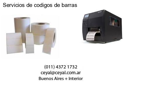 Servicios de codigos de barras