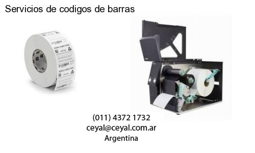 Servicios de codigos de barras