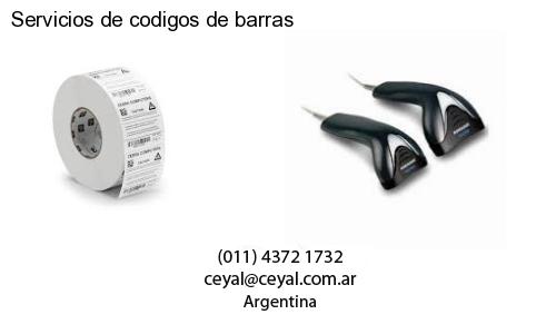 Servicios de codigos de barras