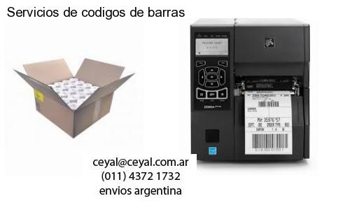 Servicios de codigos de barras