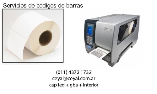 Servicios de codigos de barras