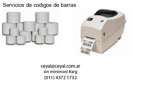 Servicios de codigos de barras