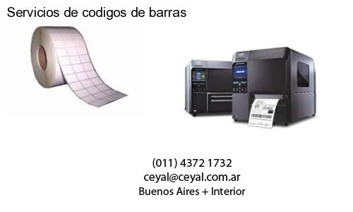Servicios de codigos de barras