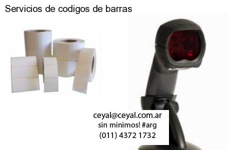 Servicios de codigos de barras