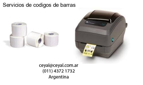 Servicios de codigos de barras