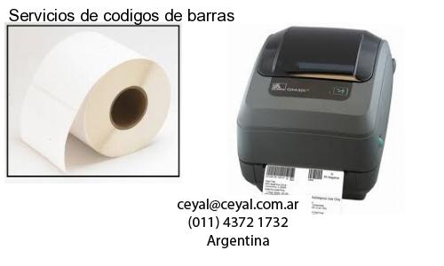 Servicios de codigos de barras