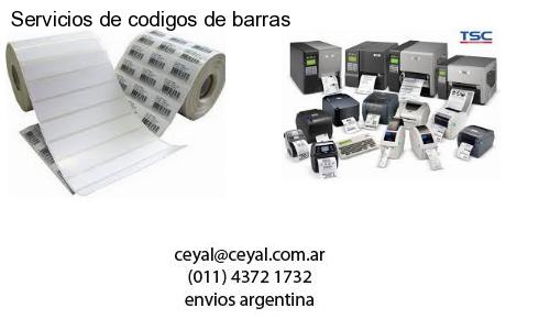 Servicios de codigos de barras