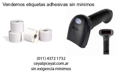 Vendemos etiquetas adhesivas sin minimos