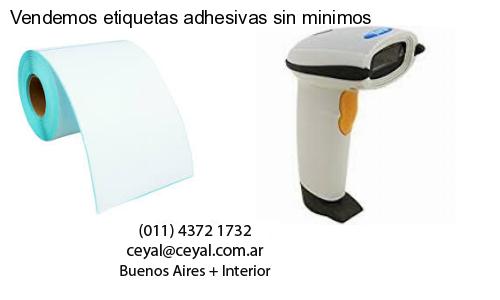 Vendemos etiquetas adhesivas sin minimos