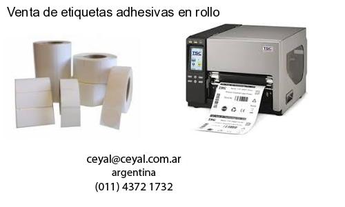 Venta de etiquetas adhesivas en rollo