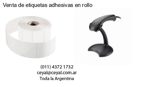 Venta de etiquetas adhesivas en rollo