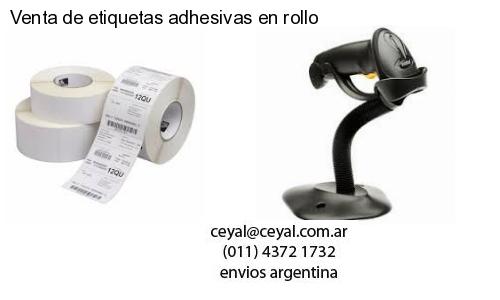 Venta de etiquetas adhesivas en rollo
