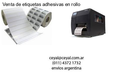 Venta de etiquetas adhesivas en rollo