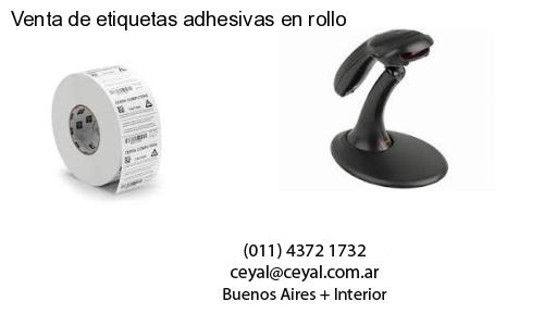 Venta de etiquetas adhesivas en rollo