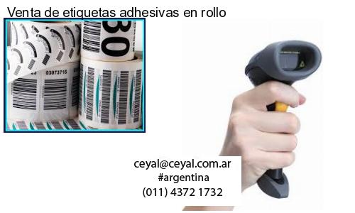 Venta de etiquetas adhesivas en rollo
