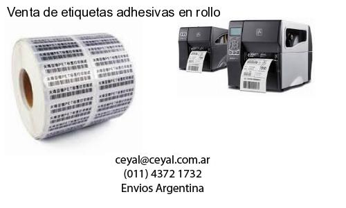 Venta de etiquetas adhesivas en rollo