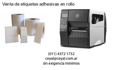 Venta de etiquetas adhesivas en rollo