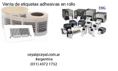 Venta de etiquetas adhesivas en rollo