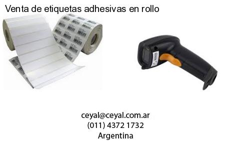 Venta de etiquetas adhesivas en rollo