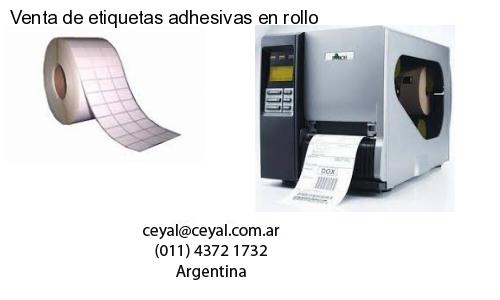 Venta de etiquetas adhesivas en rollo