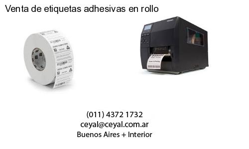 Venta de etiquetas adhesivas en rollo