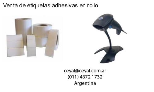 Venta de etiquetas adhesivas en rollo