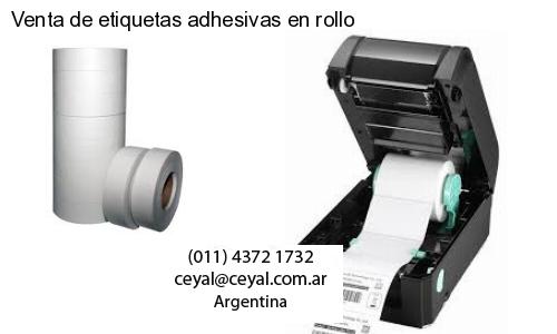Venta de etiquetas adhesivas en rollo