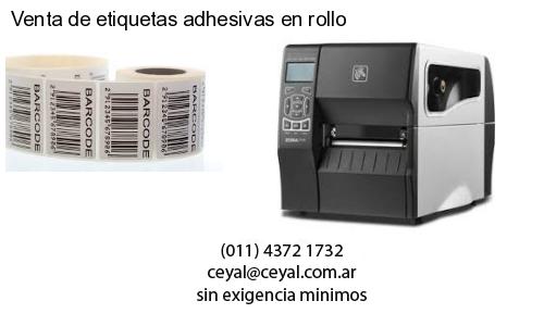 Venta de etiquetas adhesivas en rollo