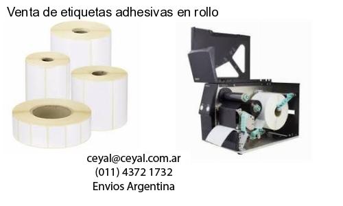 Venta de etiquetas adhesivas en rollo