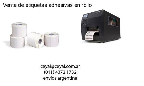 Venta de etiquetas adhesivas en rollo