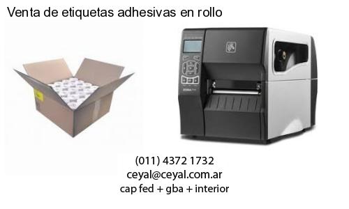 Venta de etiquetas adhesivas en rollo