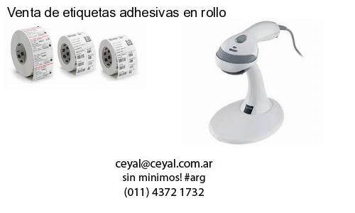 Venta de etiquetas adhesivas en rollo