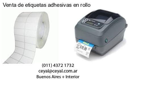 Venta de etiquetas adhesivas en rollo