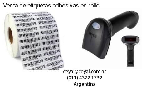 Venta de etiquetas adhesivas en rollo