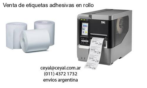 Venta de etiquetas adhesivas en rollo