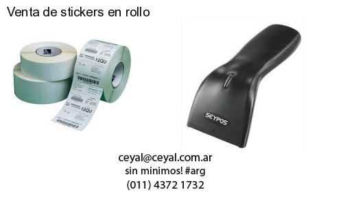 Venta de stickers en rollo