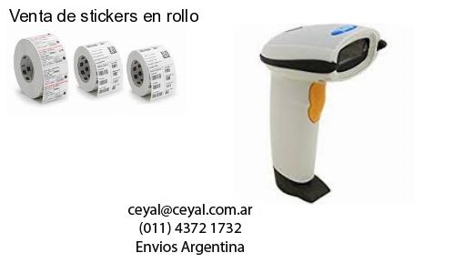 Venta de stickers en rollo