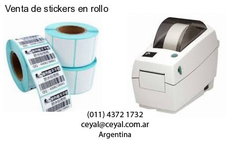Venta de stickers en rollo