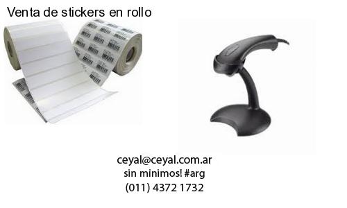 Venta de stickers en rollo