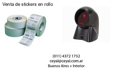 Venta de stickers en rollo