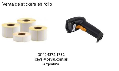 Venta de stickers en rollo