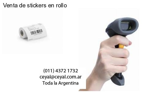 Venta de stickers en rollo